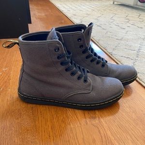 Dr Martens fabric high tops